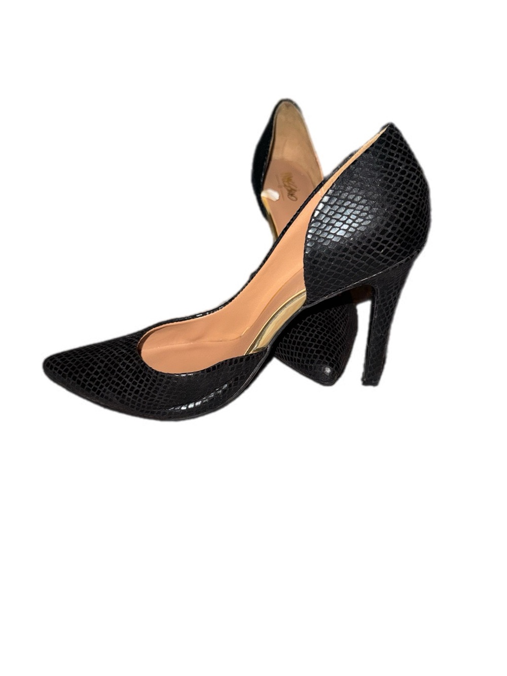 Sexy mossimo Black Pointed Toe High Heels mint condition size 7.5 - Picture 2 of 8